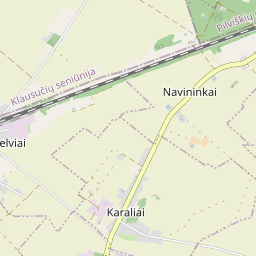 Map - Vilkaviškio r. sav. Mažųjų Šelvių k.