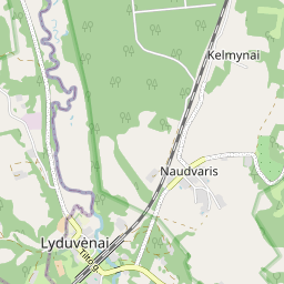 Žemėlapis - Raseinių r. sav. Lyduvėnų mstl.