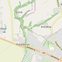 Map - Raseinių r. sav. Raseinių m. Žibuoklių 2-oji g. 2