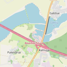 Žemėlapis - Raseinių r. sav. Gabšių k. Pušų g. 4-11