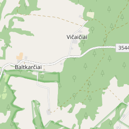 Žemėlapis - Raseinių r. sav. Vičaičių k.