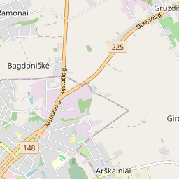 Map - Raseinių r. sav. Raseinių m. Muziejaus g. 6-24