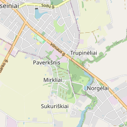 Map - Raseinių r. sav. Raseinių m. Bažnyčios g. 4