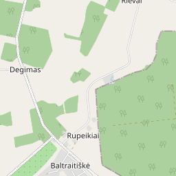 Карта - Jurbarko r. sav. Baltraitiškės k. Parko g. 15