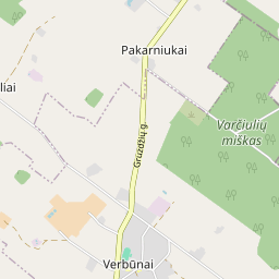 Žemėlapis - Šiaulių r. sav. Verbūnų k. Lauko g. 4