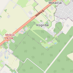 Map - Šiaulių r. sav. Aukštelkės k. Rūžos g. 36A