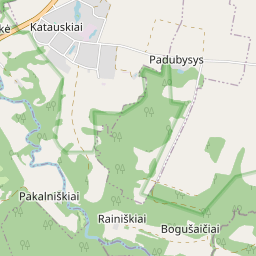 Žemėlapis - Raseinių r. sav. Katauskių k. Akacijų g. 1