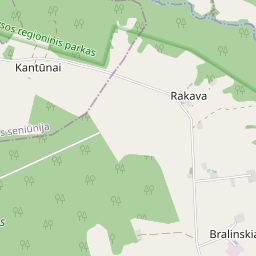 Žemėlapis - Raseinių r. sav. Bralinskių k. Vandentiekio g. 28