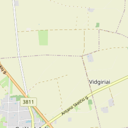 Map - Šakių r. sav. Kubilėlių k. Jono Jablonskio g. 21-1