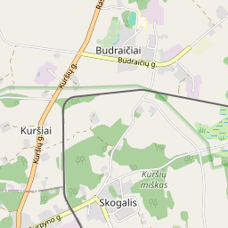 Map - Kelmės r. sav. Budraičių k. 9