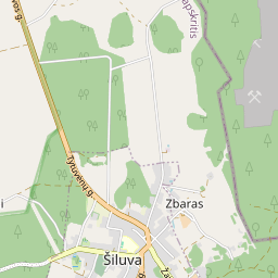 Map - Raseinių r. sav. Šiluvos mstl.