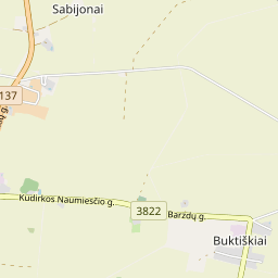 Žemėlapis - Šakių r. sav. Barzdų mstl. Šakių g. 12