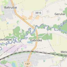 Žemėlapis - Vilkaviškio r. sav. Gabriškės k. 1-1