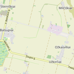 Map - Marijampolės sav. Ožkasvilių k.