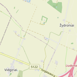 Žemėlapis - Marijampolės sav. Vidgirių k. Turgalaukio g. 15