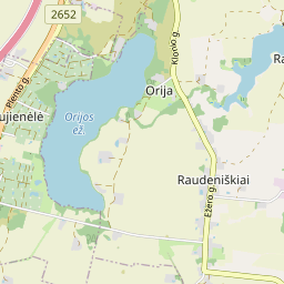 Map - Kalvarijos sav. Naujienėlės k. Kaštono g. 12