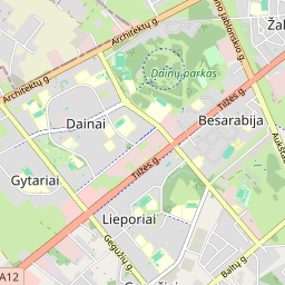 Map - Šiaulių m. sav. Šiaulių m. Tilžės g. 52-34