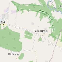 Map - Raseinių r. sav. Paturkšlio k. 12