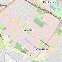 Map - Šiaulių m. sav. Šiaulių m. Daubos g. 5B