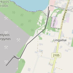 Žemėlapis - Šiaulių r. sav. Lingailių k. Bačiūnų g. 205A