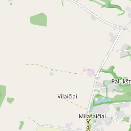 Žemėlapis - Raseinių r. sav. Milašaičių k.