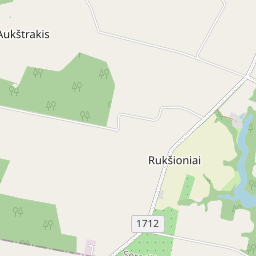 Žemėlapis - Jurbarko r. sav. Rukšionių k.