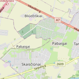 Map - Marijampolės sav. Marijampolės m. Uosupio g. 16A