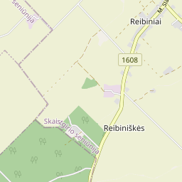 Žemėlapis - Joniškio r. sav. Reibinių k.