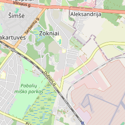 Map - Šiaulių r. sav. Aleksandrijos k. Plytinės g. 6C