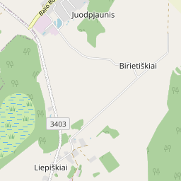 Žemėlapis - Radviliškio r. sav. Birietiškių k.