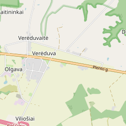 Map - Raseinių r. sav. Verėduvaitės k.