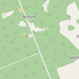 Žemėlapis - Jurbarko r. sav. Burbinės k.