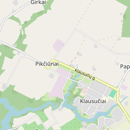 Map - Jurbarko r. sav. Pikčiūnų k.