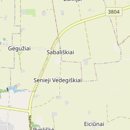 Žemėlapis - Šakių r. sav. Kreivių k. 1