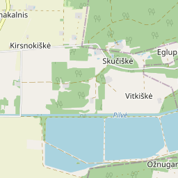 Map - Kazlų Rūdos sav. Vitkiškės k.