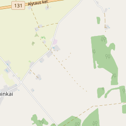 Žemėlapis - Kalvarijos sav. Sūsninkų k.