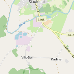 Map - Radviliškio r. sav. Šiaulėnų mstl. Dvaro g. 13