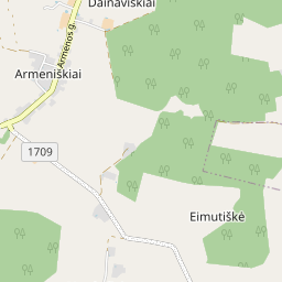 Map - Jurbarko r. sav. Armeniškių k.