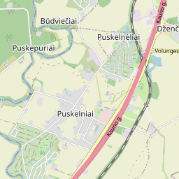 Map - Marijampolės sav. Puskelnių k. Plytinės g. 7
