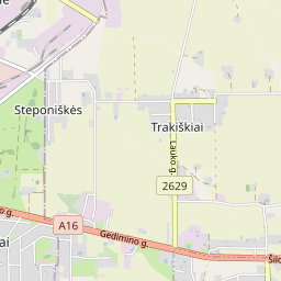 Map - Marijampolės sav. Triobiškių k.