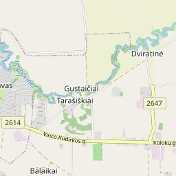 Žemėlapis - Marijampolės sav. Tarašiškių k.