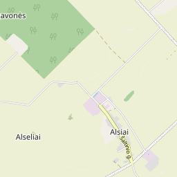 Žemėlapis - Joniškio r. sav. Alsių k.