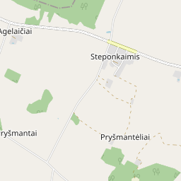 Žemėlapis - Raseinių r. sav. Steponkaimio k.