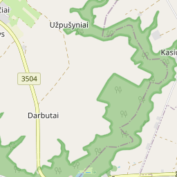 Žemėlapis - Raseinių r. sav. Paturkšlio k. 12