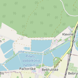 Map - Marijampolės sav. Bebruliškės k. Žilvičių g. 8