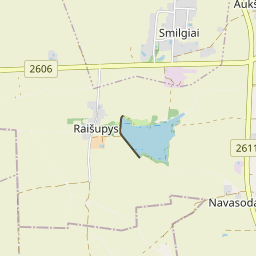 Žemėlapis - Marijampolės sav. Smilgių k.