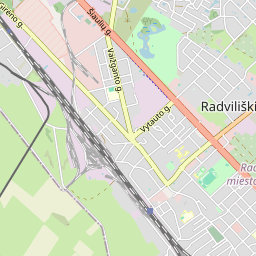 Map - Radviliškio r. sav. Radviliškio m. Maironio g. 20-4