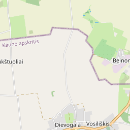 Map - Raseinių r. sav. Vosiliškio k. Raseinių g. 50