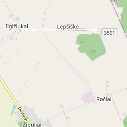 Žemėlapis - Raseinių r. sav. Ilgižiukų k.