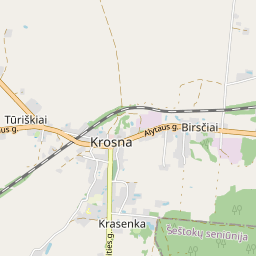 Map - Lazdijų r. sav. Krosnos mstl. Geležinkelio g. 3